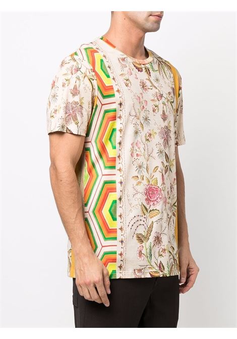 t-shirt manica corta con stampa floreale PIERRE LOUIS MASCIA | T-shirt | FEBO/S11416124581